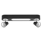Ledvance LED Decor Foco Neptune Acero Negro 20W 635lm - 830 Luz Cálida
