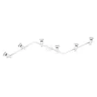 Ledvance LED Decor Foco Acero Blanco 20W 1380lm - 827 Luz Muy Cálida | Regulable