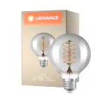 Ledvance Vintage 1906 LED E27 Globe Smoke 7.8W 360lm - 818 Luz muy Cálida | Regulable - Reemplazo 30W
