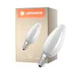 Ledvance LED Classic E14 Vela Con Filamento Mate 2.2W 470lm - 827 Luz Muy Cálida | Reemplazo 40W