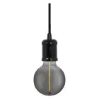 Osram LED Vintage 1906 Colgante De Luz Bobbin Negro | Apta para E27