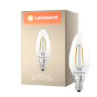 Ledvance Classic LED E14 Vela Con Filamento Clara 1.8W 250lm - 827 Luz Muy Cálida | Reemplazo 25W