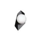 Emibig Luz De Pared Drifton Acero Negro | Apta para 1x E14 - Max 10W