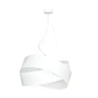Emibig Colgante De Luz Vieno Acero Blanco | Apta para 2x E27 - Max 15W