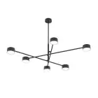 Emibig Luz de techo Natsu Acero Negro | Apta para 6x GX53 - Max 12W