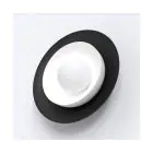 Emibig Luz De Pared Poppi Acero Negro | Apta para 1x G9 - Max 8W