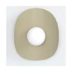 Emibig Luz De Pared Fiero Acero Marrón | Apta para 1x G9 - Max 8W