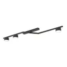 Emibig Luz de techo Skan Acero Negro | Apta para 3x GX53 - Max 12W