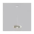 Emibig Colgante De Luz Skin Acero Blanco | Apta para 1x G9 - Max 8W