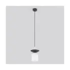 Emibig Colgante De Luz Ego Acero Blanco | Apta para 1x E14 - Max 10W