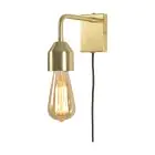 It's about RoMi Luz De Pared Madrid Hierro Oro S | Apta para 1x E27 