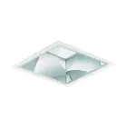Philips Downlight LED LuxSpace Cuadrado DN572B VLC-E 20.9W 2600lm 80D - 830 Luz Cálida | 214mm - Aluminium Reflector - Dali Regulable