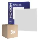 Multipack 5x Noxion Panel LED Ecowhite V4.0 28W 3400lm - 840 Blanco Frio | 60x60cm - UGR 
