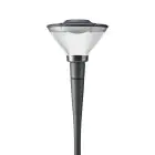 Philips Lamparas LED para calles Linterna City Charm Cono BDS491 Gris 60W 7644lm 360D - 740 Blanco Frio | IP66 - Simétrico 