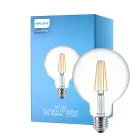 Philips Corepro LED Globe E27 Con Filamento Clara 95mm 7W 806lm - 827 Luz Muy Cálida | Reemplazo 60W