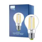 Philips MASTER LED Bulbo Ultra Efficient E27 Pera Clara 2.3W 485lm - 830 Luz Cálida | Reemplazo 40W