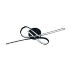 Eglo Luz de techo Selvina 1 Acero Aluminium Negro 10.5W 1450lm - 830 Luz Cálida | IP20