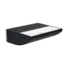 Eglo Luz De Pared Sorronaro Aluminium Negro 10W 1000lm - 830 Luz Cálida | IP65