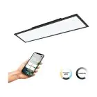 Eglo Luz de techo Salobrena-Z Aluminium Negro 33.5W 4150lm - 827-865 Ajustable Blanco | IP20 - Regulable 