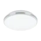 Eglo Pared y Luz de techo Pinetto Acero Blanco 15.6W 1900lm - 840 Blanco Frio | IP44 